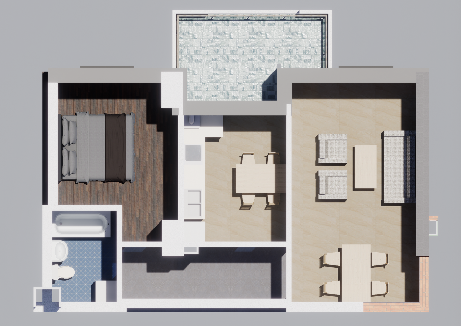 Apartament 2 Camere - 2C